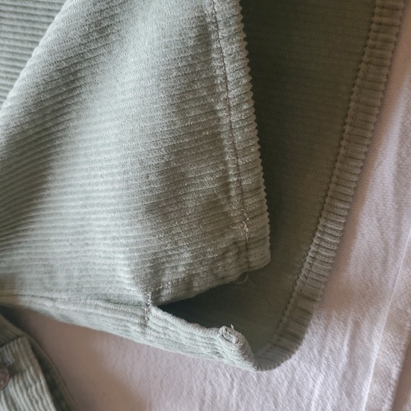 955 Originals Vintage Mint Green Corduroy Full Zip Sz. S (Fits Larger) Jacket - Picture 9 of 9